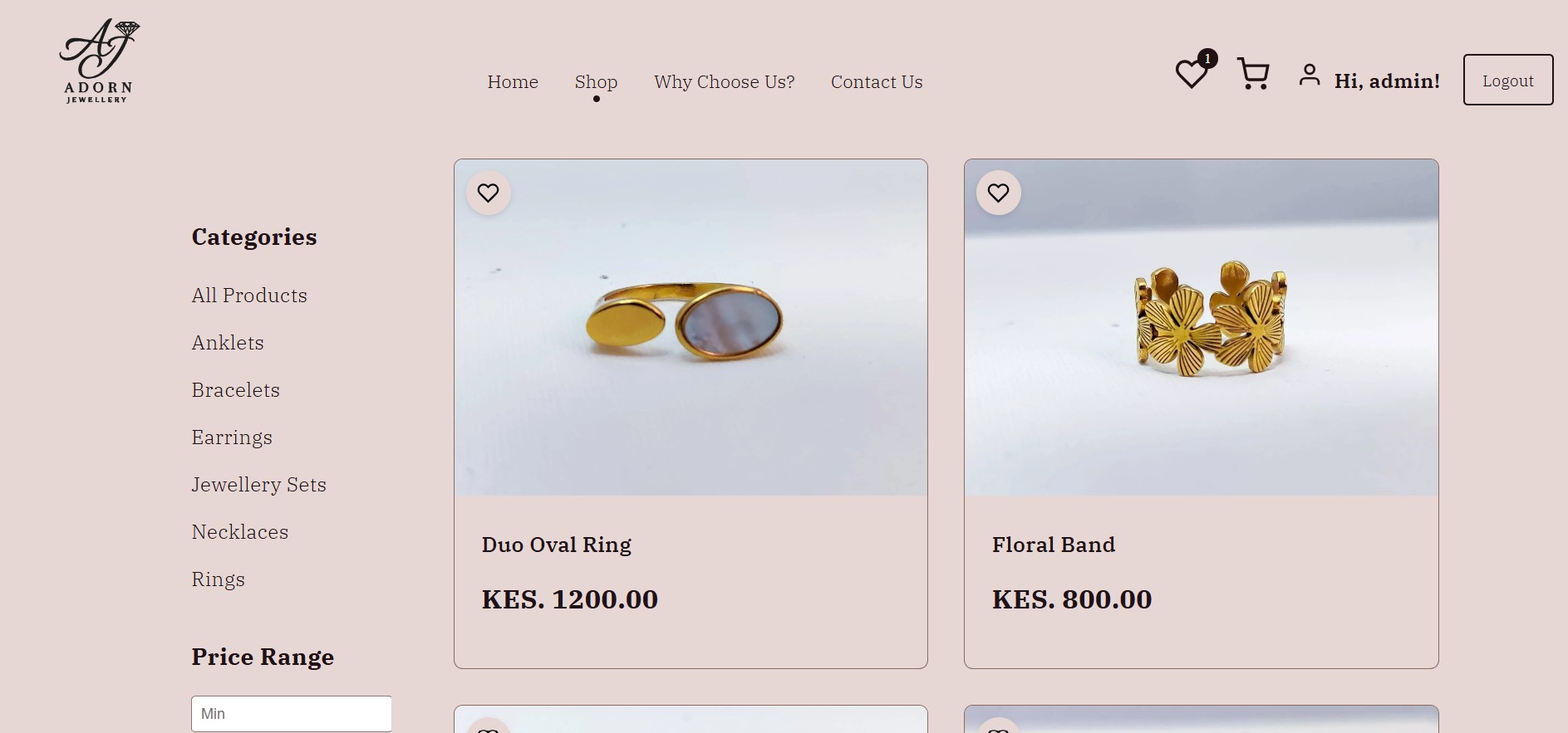 Adorn Jewellery Store